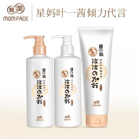 亲润孕妇洗护三件套 豆乳洗发水+护发...